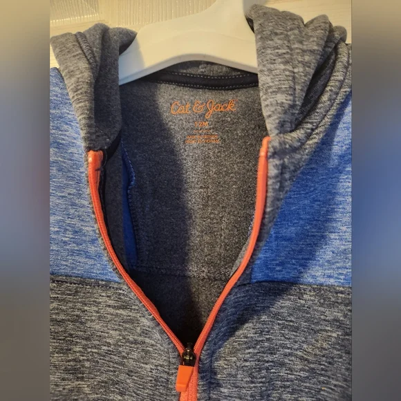 🔴CAT & JACK 12M ZIP UP HOODIE JACKET, NWT - Picture 3 of 5